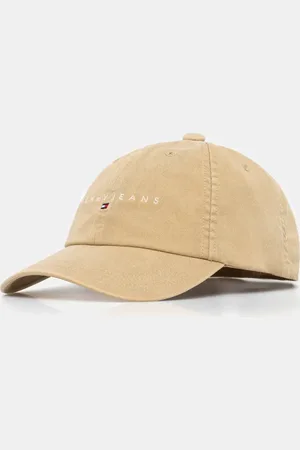 Tommy Hilfiger Czapka z daszkiem bawełniana kolor z aplikacją AW0AW17308