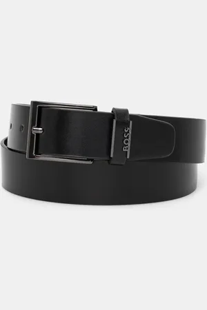 HUGO BOSS Pasek skórzany męski kolor 50491852