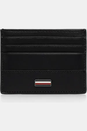Tommy Hilfiger Etui na karty skórzane kolor AM0AM13243