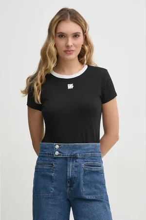 DKNY T-shirt bawełniany damski kolor DJ5T1340