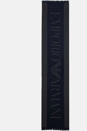 Emporio Armani Szalik męski kolor gładki