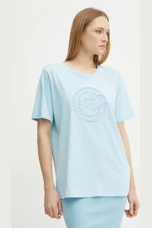 Liu Jo T-shirt bawełniany damski kolor TA5174 JS923