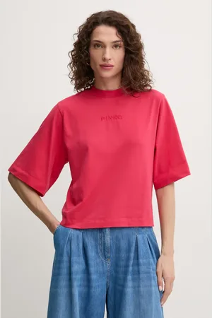 Pinko T-shirt bawełniany damski kolor 104604 A2F8