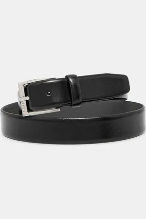 HUGO BOSS Pasek skórzany męski kolor 50537028