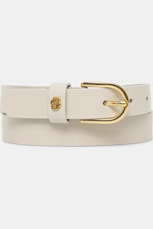 HUGO BOSS Pasek skórzany damski kolor 50536991