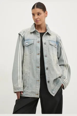 adidas Kurtka DENIM SHIRT JKT kolor przejściowa JX9209
