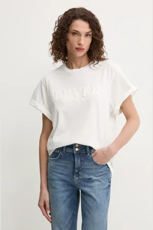 Pinko T-shirt bawełniany damski kolor 104605 A2D1