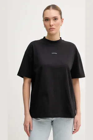 Calvin Klein T-shirt bawełniany damski kolor J20J225539
