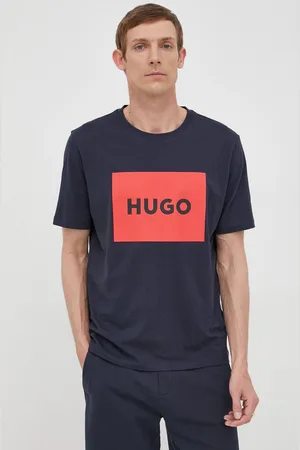 HUGO BOSS T-shirt bawełniany 50467952 kolor z nadrukiem 50467952