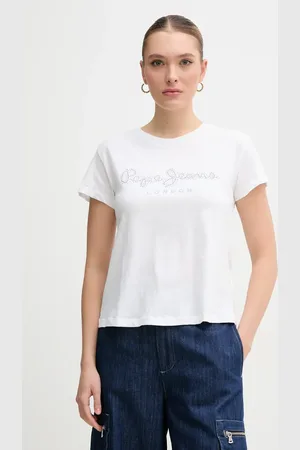 Pepe Jeans T-shirt bawełniany RYLEIGH damski kolor PL506014