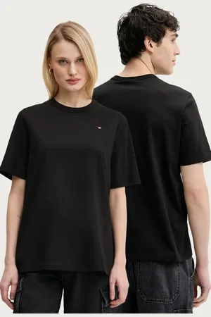 Diesel T-shirt bawełniany T-ADJUST-MICRODIV T-SHIRT kolor z aplikacją A14931.0NIAX