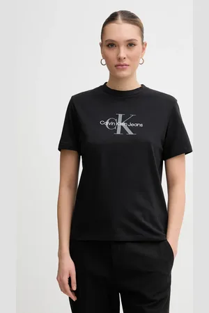 Calvin Klein T-shirt bawełniany damski kolor LV047B863G