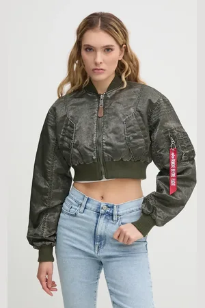 Alpha Industries Kurtka bomber MA-1 Vintage Cropped Wmn kolor przejściowa oversize 156002