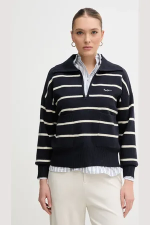 Pepe Jeans Sweter PRISCILLA damski kolor lekki PL702272