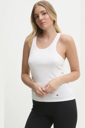 Calvin Klein Top bawełniany 3-pack kolor LV00QS7493