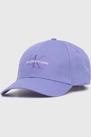 Calvin Klein Czapka z daszkiem bawełniana kolor z aplikacją K60K612317
