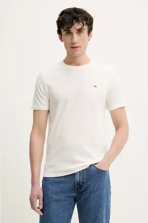 Tommy Hilfiger T-shirt bawełniany 2-pack męski kolor gładki DM0DM20687