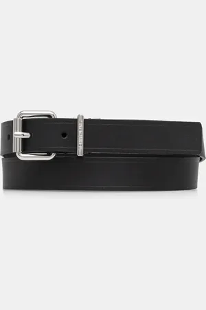 Tommy Hilfiger Pasek skórzany damski kolor AW0AW17318