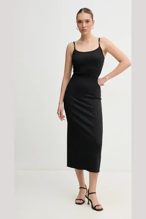 Calvin Klein Sukienka kolor maxi dopasowana J20J225288