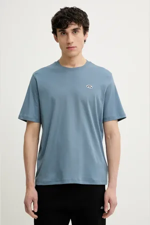 Diesel T-shirt T-ADJUST-DOVAL-PJ T-SHIRT męski kolor gładki A15056.0AIJU