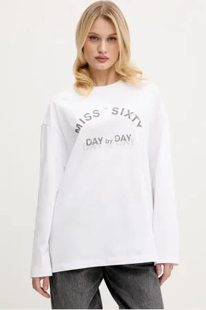 Miss Sixty Longsleeve bawełniany kolor 6S1SJ37800