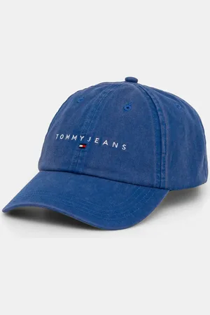 Tommy Hilfiger Czapka z daszkiem bawełniana kolor z aplikacją AM0AM13355