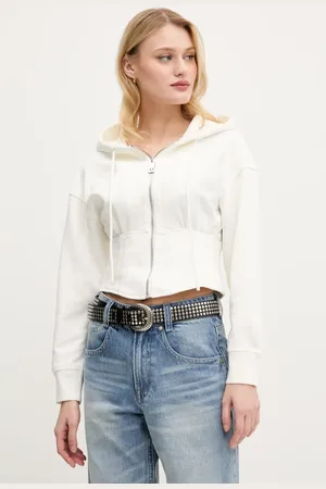 Miss Sixty Bluza bawełniana damska kolor z kapturem gładka 6S1TJ57300