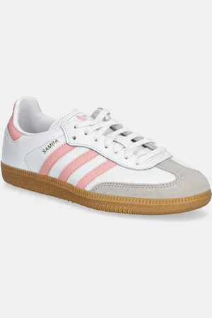 adidas Sneakersy skórzane SAMBA OG kolor JP5480