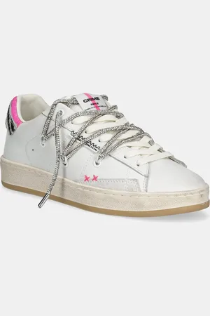 Crime london Sneakersy skórzane FIRCE damskie kolor 20231PP7