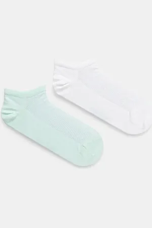 Calvin Klein Skarpetki 2-pack damskie kolor 701231403