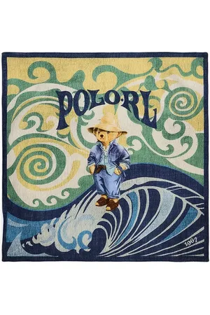 Ralph Lauren Chusta bawełniana damska kolor wzorzysta 455970323