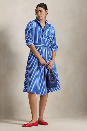 Ralph Lauren Sukienka bawełniana kolor mini rozkloszowana 211891428