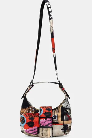 Desigual Torebka bawełniana COLLAGE LACROIX kolor 25SAXA16