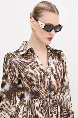 Gucci Okulary przeciwsłoneczne damskie kolor GG1664S
