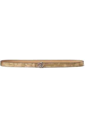 Ralph Lauren Pasek skórzany damski kolor 412967080