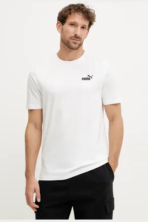 PUMA T-shirt bawełniany męski kolor z aplikacją 682534
