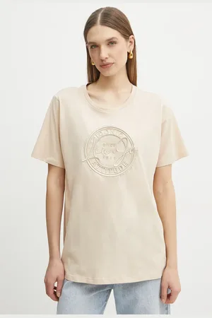 Liu Jo T-shirt bawełniany damski kolor TA5174 JS923