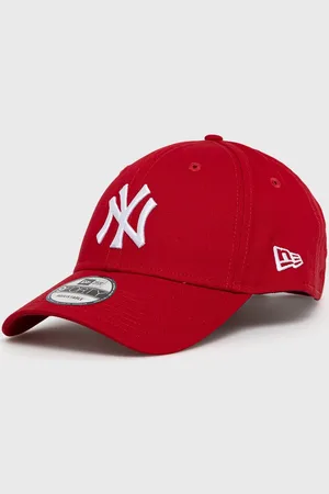 New Era Czapka kolor z aplikacją 10531938-red