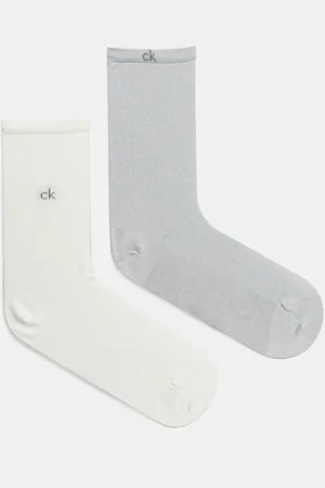 Calvin Klein Skarpetki 2-pack damskie kolor 701231377
