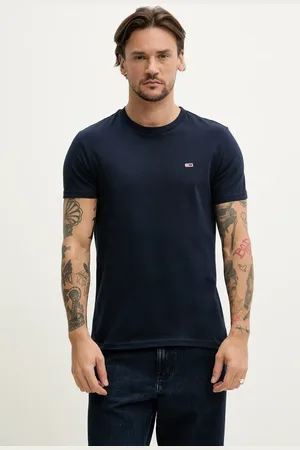 Tommy Hilfiger T-shirt bawełniany 2-pack męski kolor gładki DM0DM20687