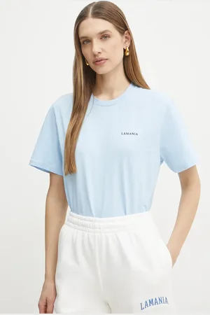 La Mania T-shirt bawełniany damski kolor BONI.3