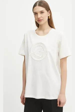 Liu Jo T-shirt bawełniany damski kolor TA5174 JS923