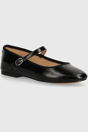 Steve Madden Baleriny skórzane Vinetta kolor SM11003146