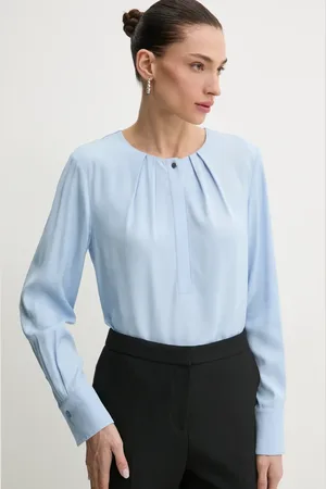 HUGO BOSS Bluzka damska kolor gładka 50530566