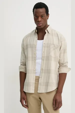 HUGO BOSS Koszula bawełniana męska kolor regular z kołnierzykiem button-down 50530843