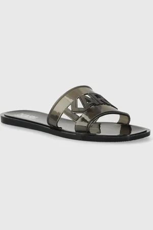 Karl Lagerfeld Klapki JELLY damskie kolor KL80005T
