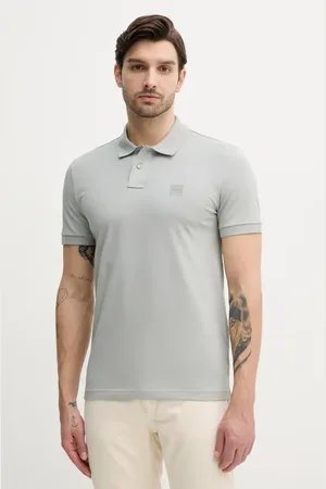 HUGO BOSS Polo męski kolor gładki 50507803