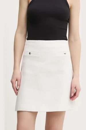HUGO BOSS Spódnica kolor mini prosta 50538118