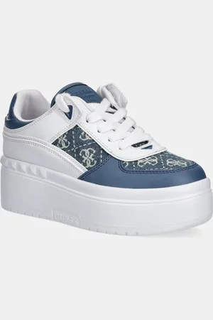 Guess Sneakersy RIDGEE2 damskie kolor FLPR2D DEN12