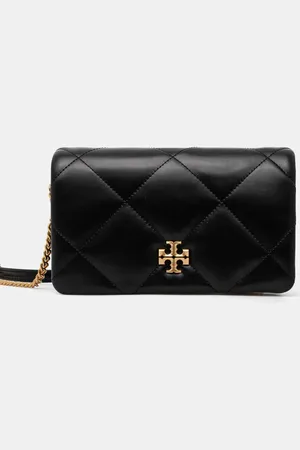 Tory Burch Torebka skórzana Kira Diamond Quilt kolor 158624-001